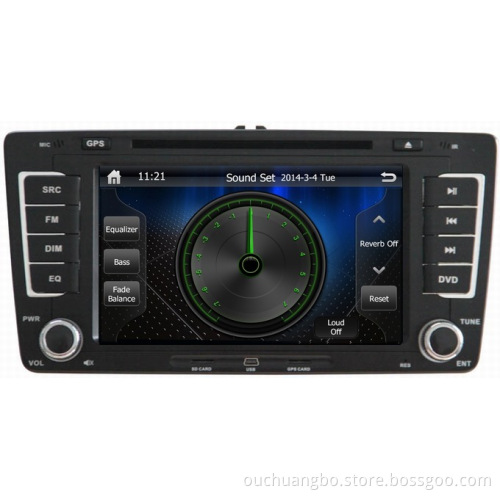 Ouchuangbo Car Auto-Radio DVD System for Skoda Octavia 2013 GPS Navigation iPod USB TV Mp3